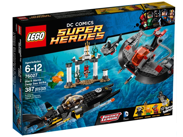 76027 Black Manta Deep Sea Strike (Retired) (Certified Complete)