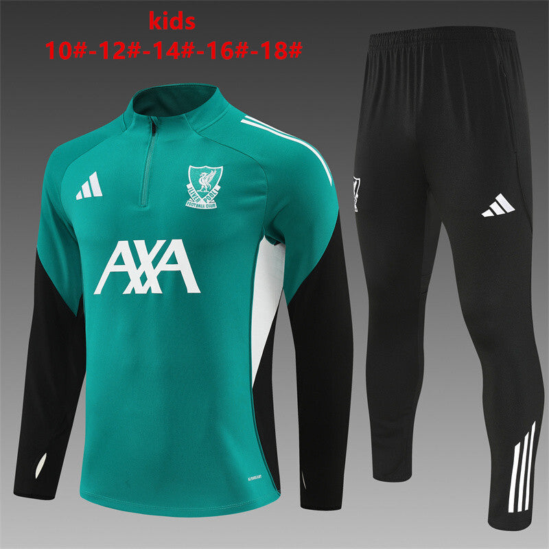 Kids Liverpool Training Tracksuits 25/26 Football Kit