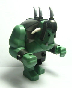 CAS376 Fantasy Era - Troll, Sand Green with Pearl Dark Gray Armor