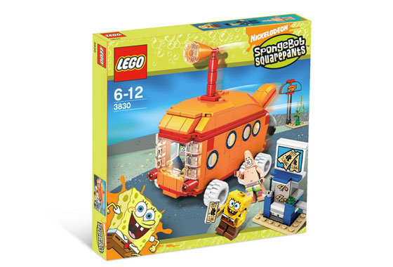 3830 LEGO Spongebob: The Bikini Bottom Express (Retired) (Certified Complete)