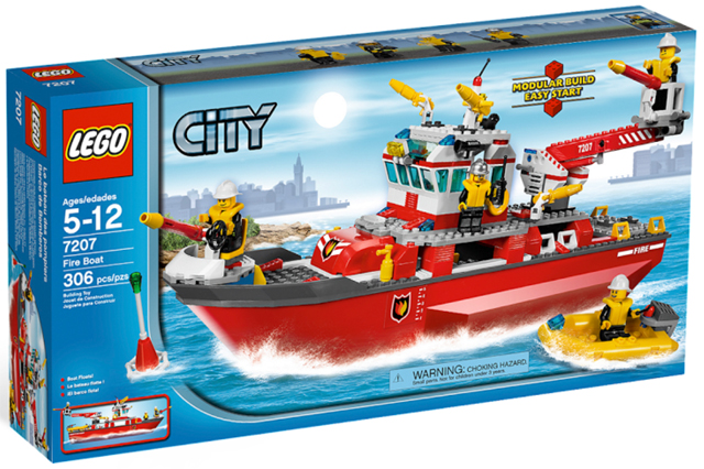 7207 Fire Boat (Retired) (Certified Complete)