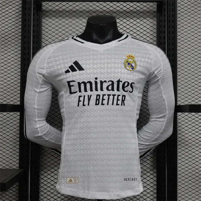 Player Version Real Madrid Home Kit 24/25 Football Jersey