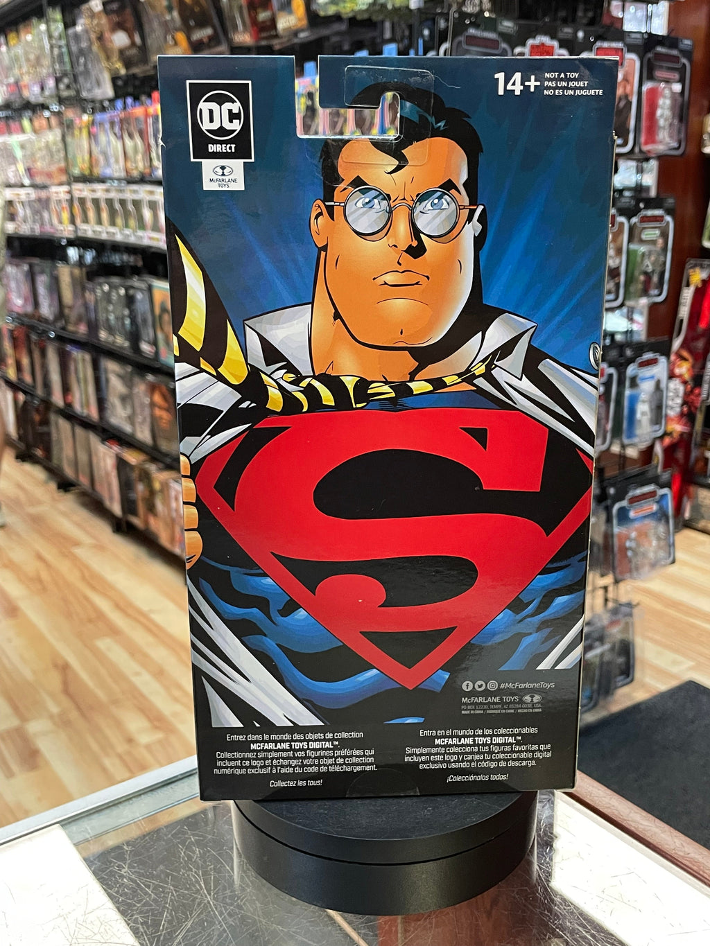 Superman Digital (DC Multiverse, McFarlane) SEALED product image 3, provided for visual reference and product detail review