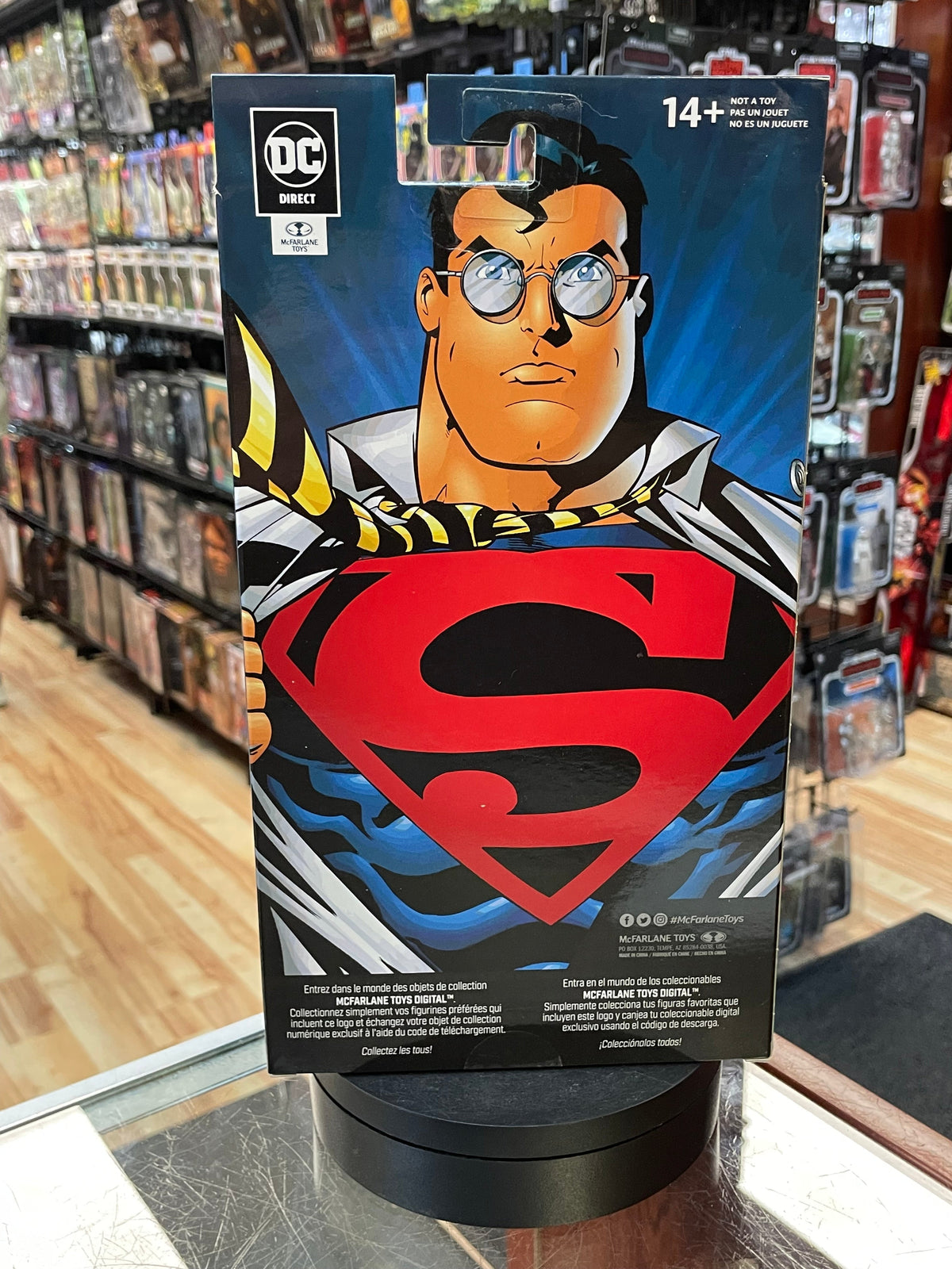 Superman Digital (DC Multiverse, McFarlane) SEALED product image 3, provided for visual reference and product detail review