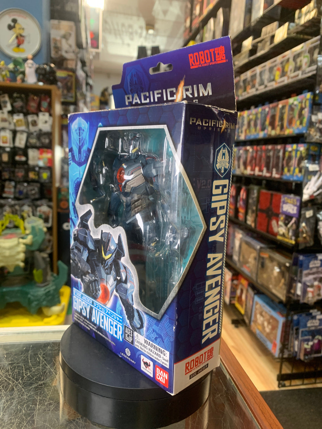 Gipsy Avenger -Side Jaeger- (Bandai Robot Spirits, Pacific Rim) *SEALED* product image 6, provided for visual reference and