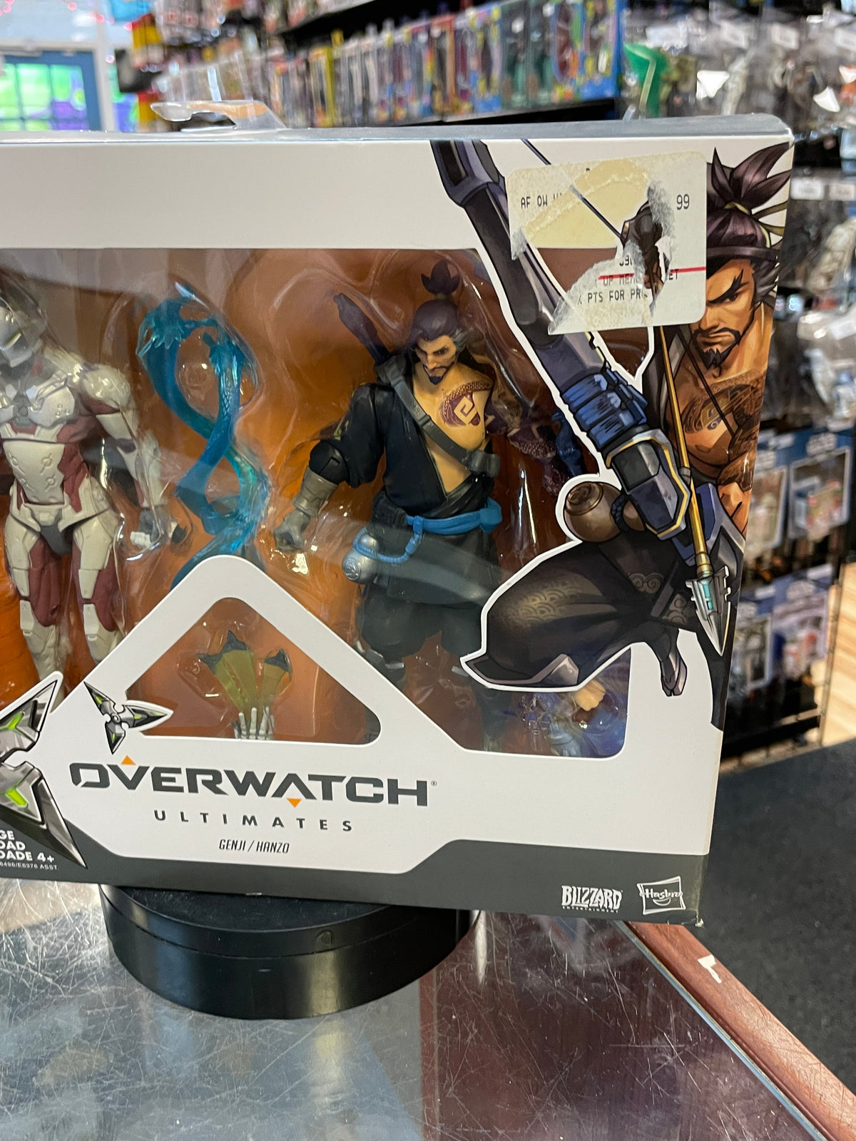 Genji & Hanzo (Overwatch Ultimates, Hasbro) **SEALED** product image 2, provided for visual reference and product detail