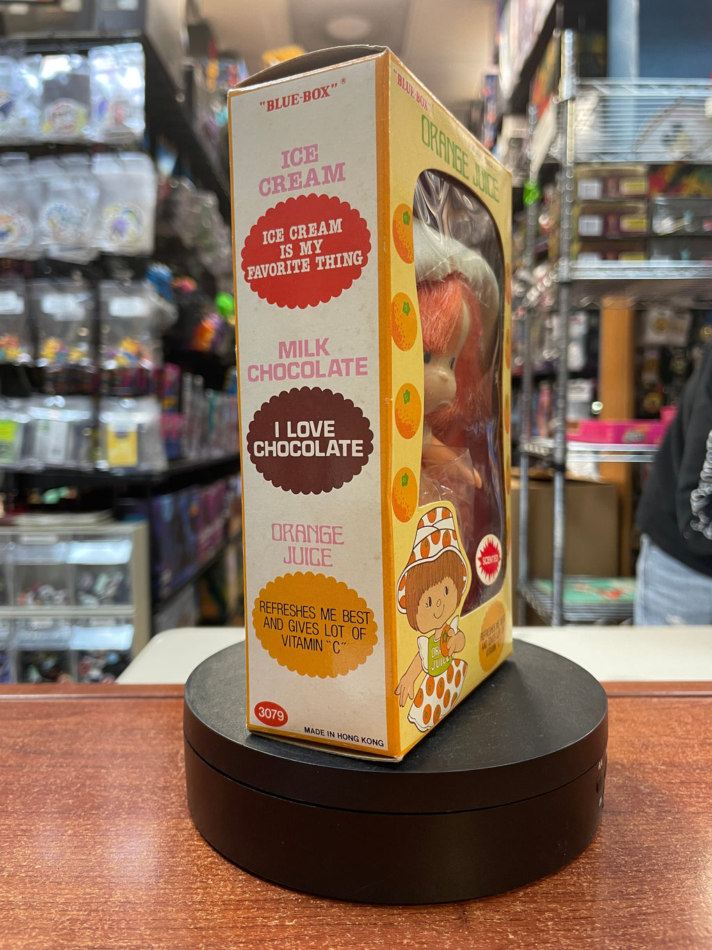 Ice Cream Orange Juice (Vintage Strawberry Shortcake KO, BlueBox) **NEW** product image 2, provided for visual reference and