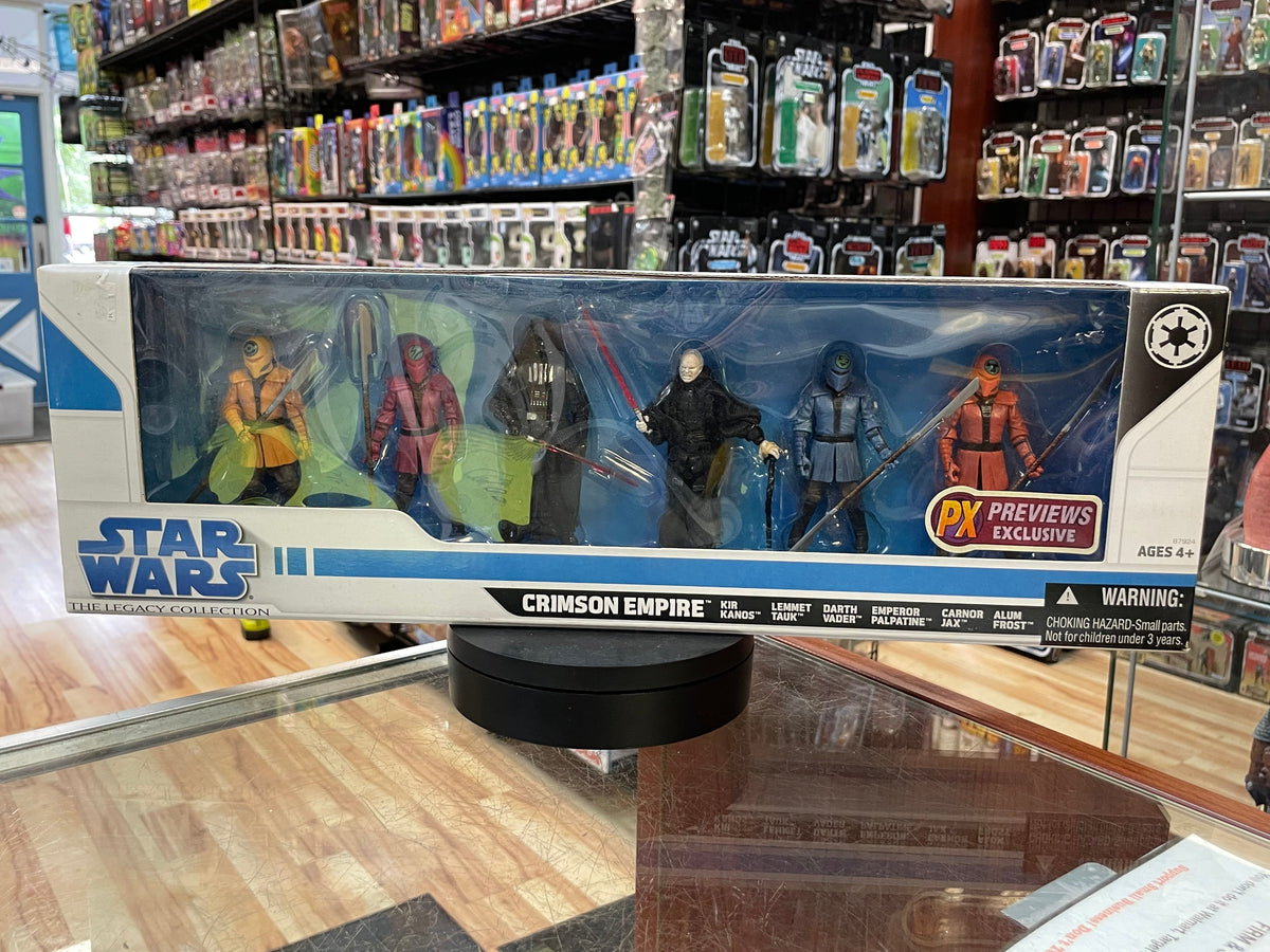 Crimson Empire PX Exclusive (Star Wars Legacy Collection, Hasbro) SEALED product image 1, provided for visual reference and