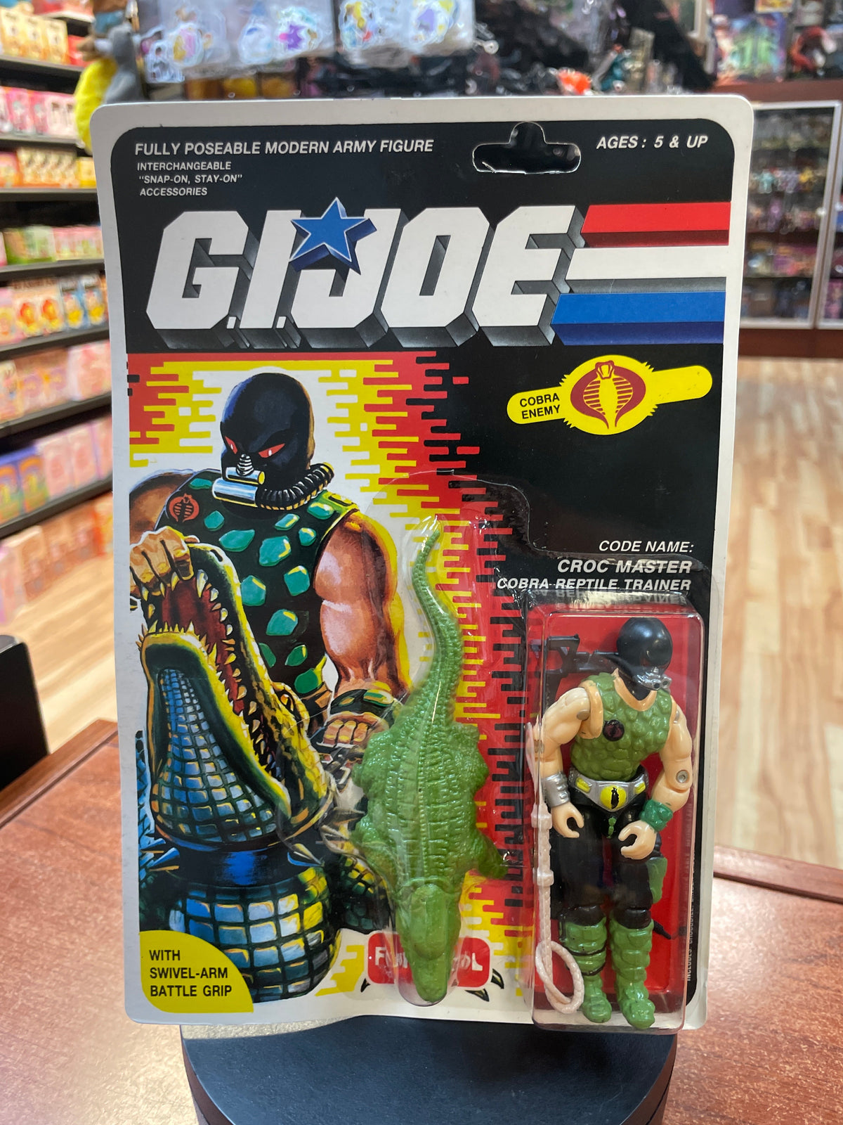 Croc Master (Vintage GI Joe, Funskool) Sealed product image 1, provided for visual reference and product detail review