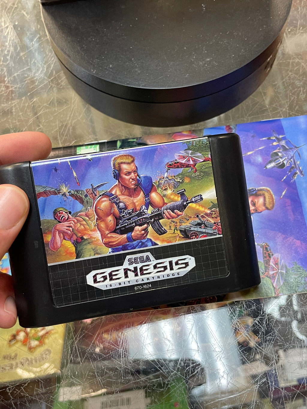 Mercs (Sega Genesis, Vintage Video Games) COMPLETE product image 7, provided for visual reference and product detail review