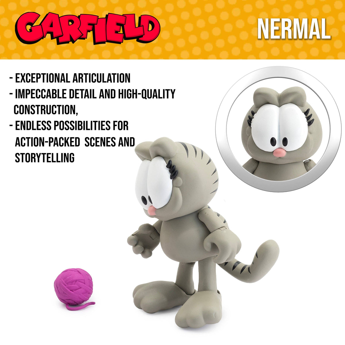Nermal With Ball of Yarn (Garfield, Boss Fight Studios) product image 11, provided for visual reference and product detail