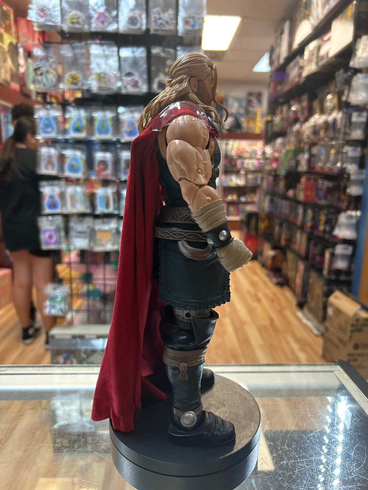 Thor -Deluxe 12"- (Marvel Legends, Hasbro) **COMPLETE** product image 4, provided for visual reference and product detail
