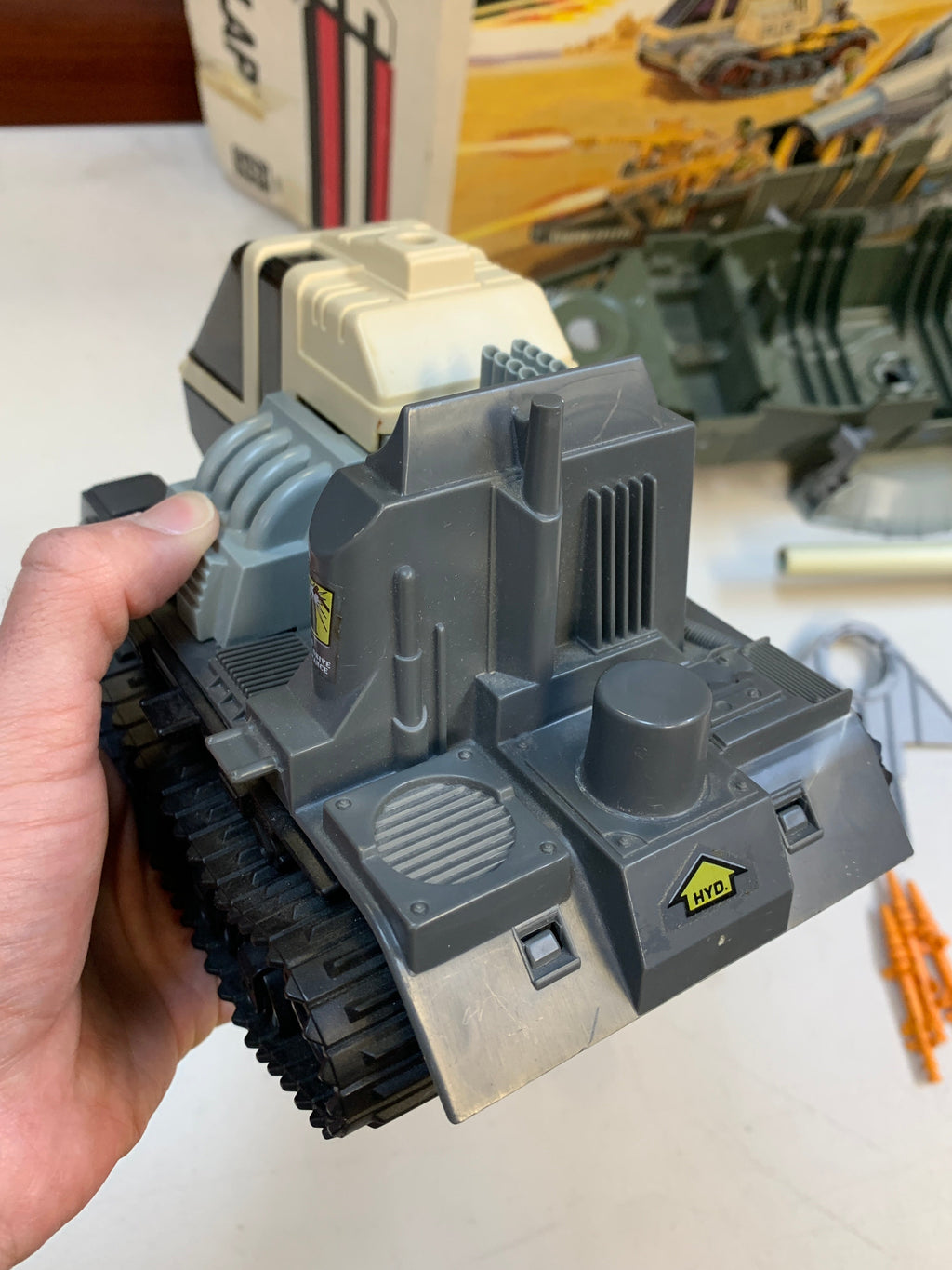 Thunder Clap with Box (Vintage GI Joe, Hasbro) **COMPLETE** product image 26, provided for visual reference and product