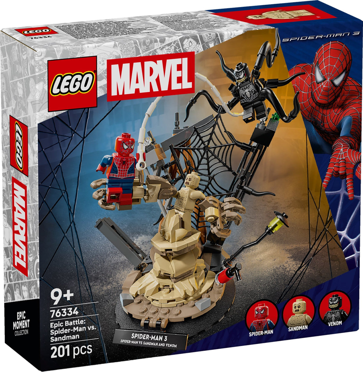 76334 Epic Battle: Spider-Man vs. Sandman product image 1, provided for visual reference and product detail review