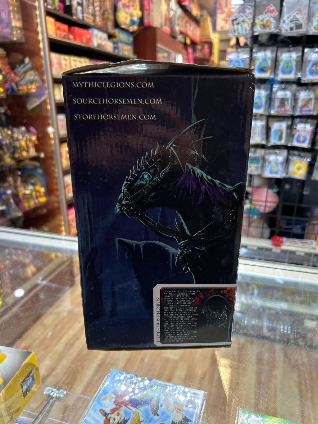 Illythia & Phobus Deluxe Set (Mythic Legions, Four Horsemen) **SEALED** product image 4, provided for visual reference and