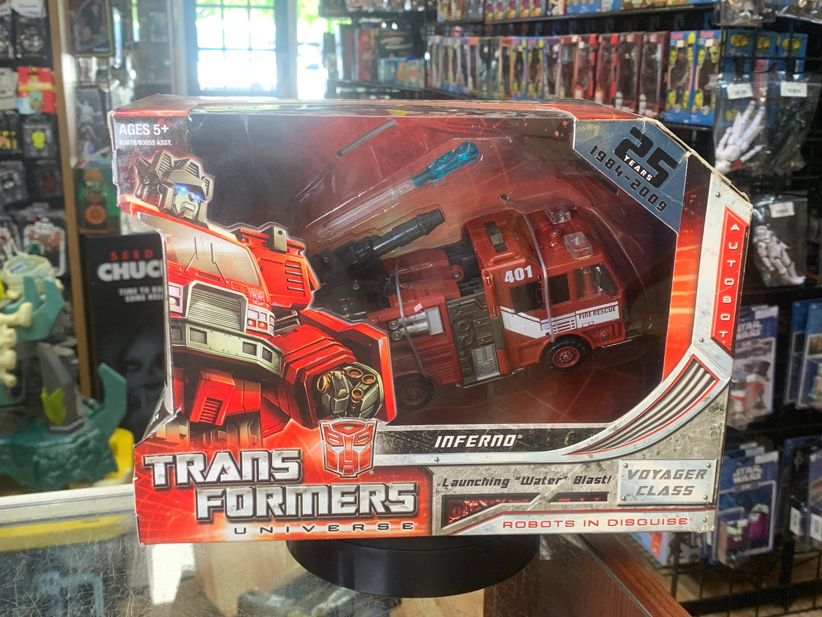 Inferno Voyager Class -25 Years- (Transformers Universe RID, Hasbro) **SEALED** product image 1, provided for visual