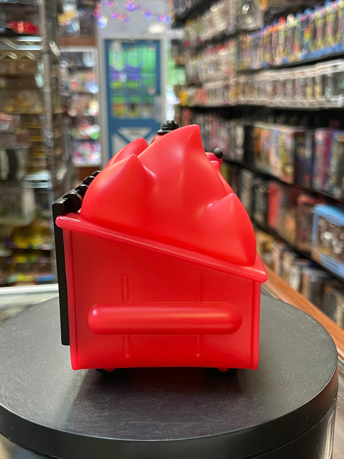 This is Fine Red GITD (Dumpster Fire, 100% Soft) NEW product image 3, provided for visual reference and product detail review
