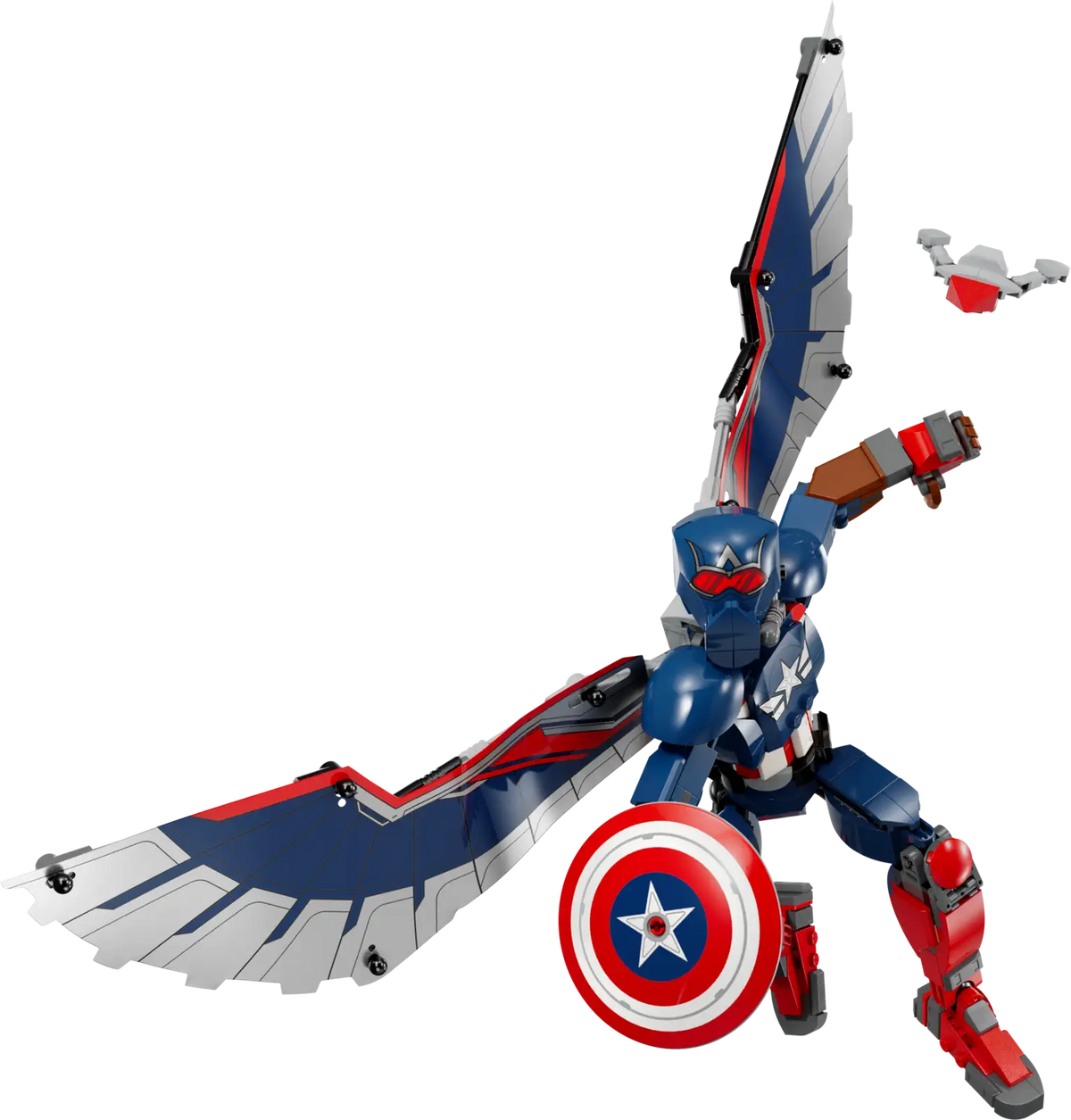 76296 Marvel New Captain America Construction Figure product image 2, provided for visual reference and product detail review