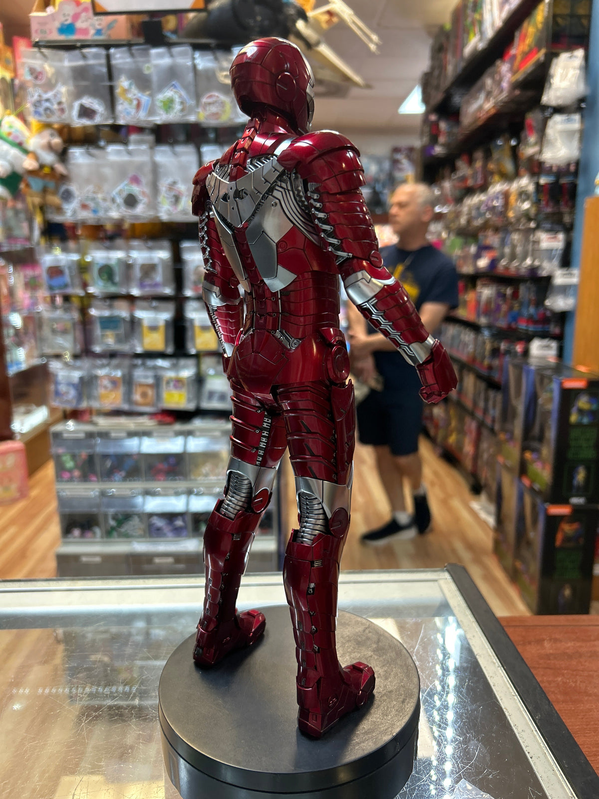 Iron Man Mark V #MMS400 (Hot Toys, Marvel) **COMPLETE** product image 5, provided for visual reference and product detail