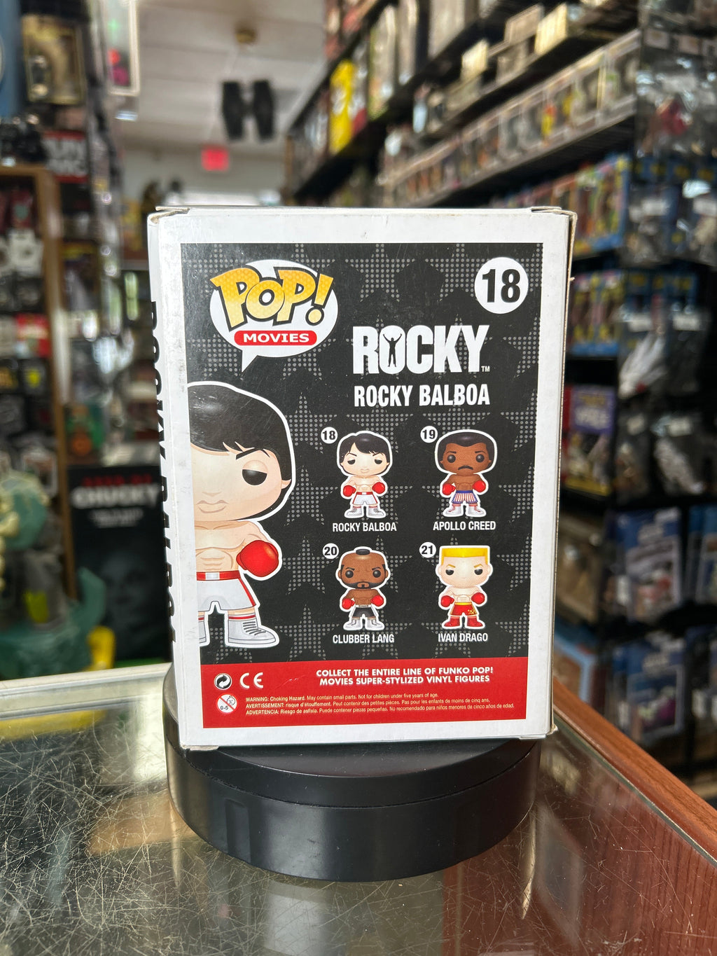 Rocky Balboa #18 (Funko Pop, Rocky) **Box Dings** product image 4, provided for visual reference and product detail review