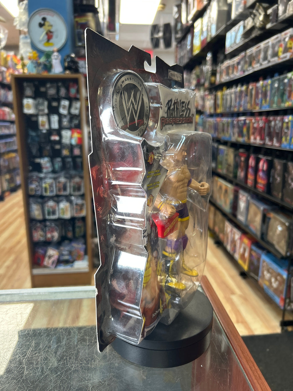 John Cena -Ruthless Aggression- (Vintage WWE, Jakks) **SEALED** product image 2, provided for visual reference and product