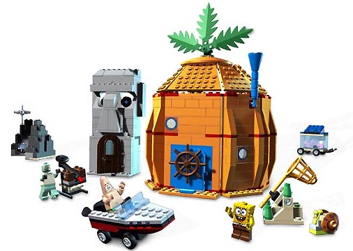 3827 LEGO Spongebob: Adventures in Bikini Bottom (Retired) (Certified Complete) product image 2, provided for visual
