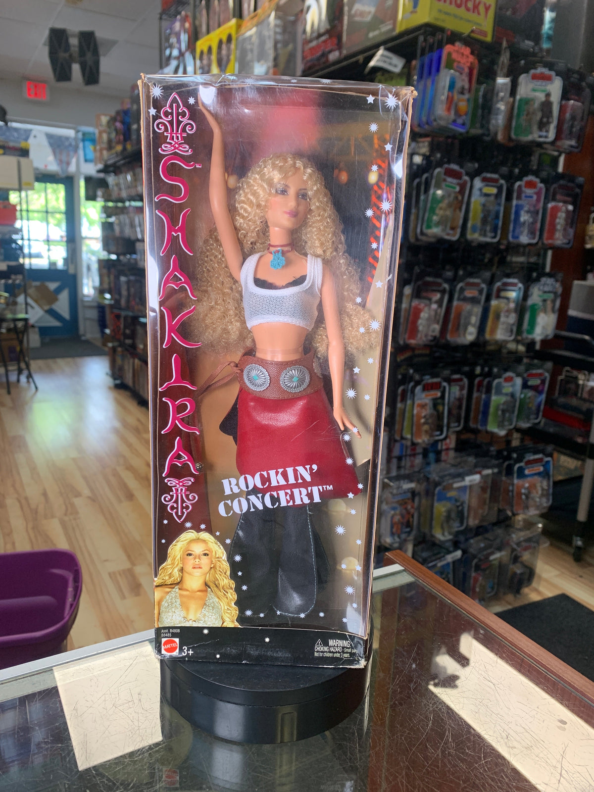 Shakira Rockin’ Concert #B8485 (Mattel, Barbie) WORKING product image 1, provided for visual reference and product detail