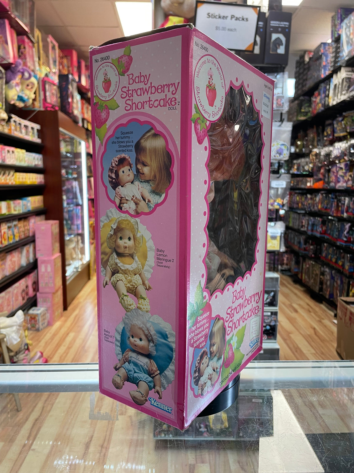 Strawberry Shortcake Baby Doll (Vintage Strawberry Shortcake, Kenner) **Open Box** product image 3, provided for visual