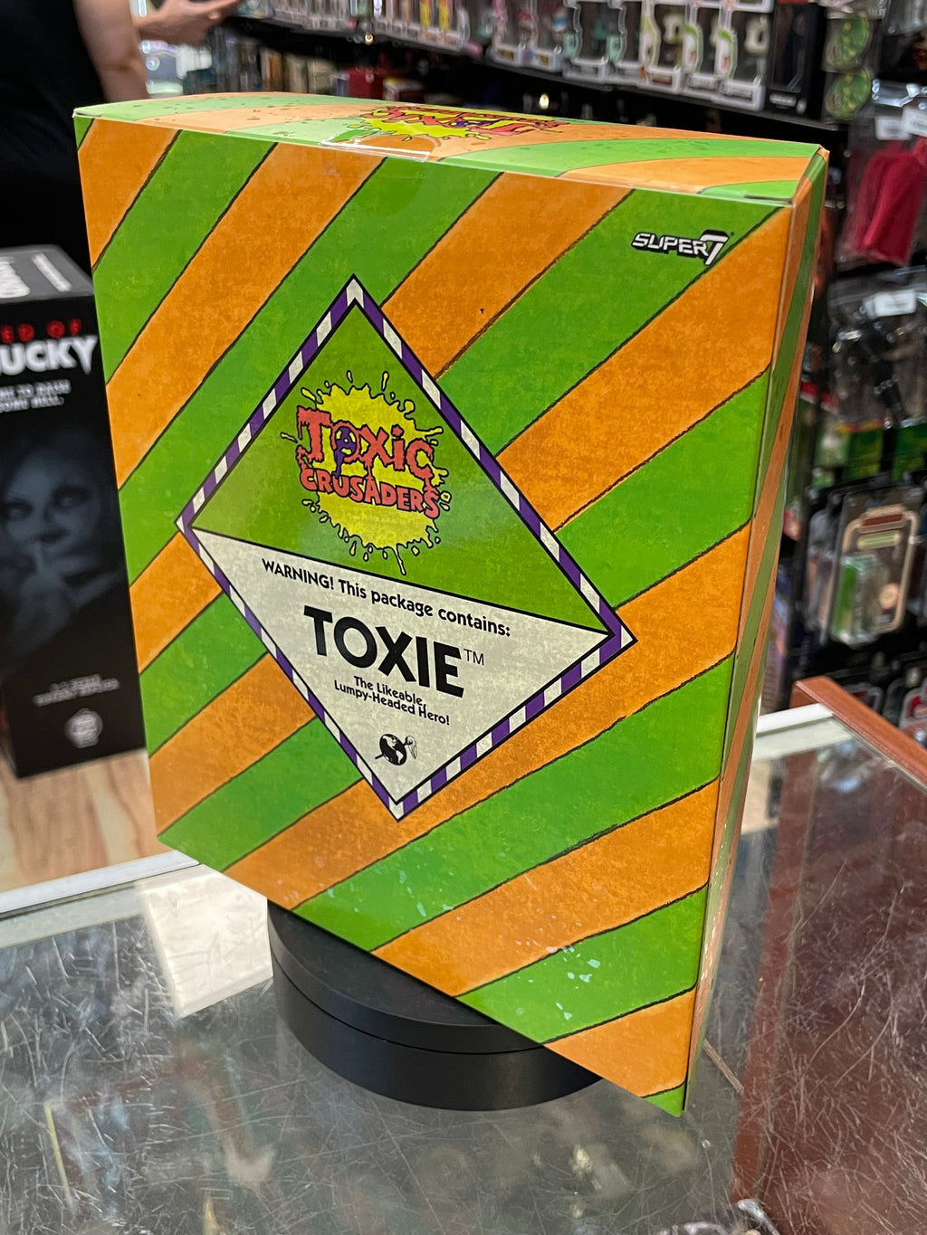 Toxie Ultimates (Toxic Crusaders, Super7) SEALED product image 5, provided for visual reference and product detail review