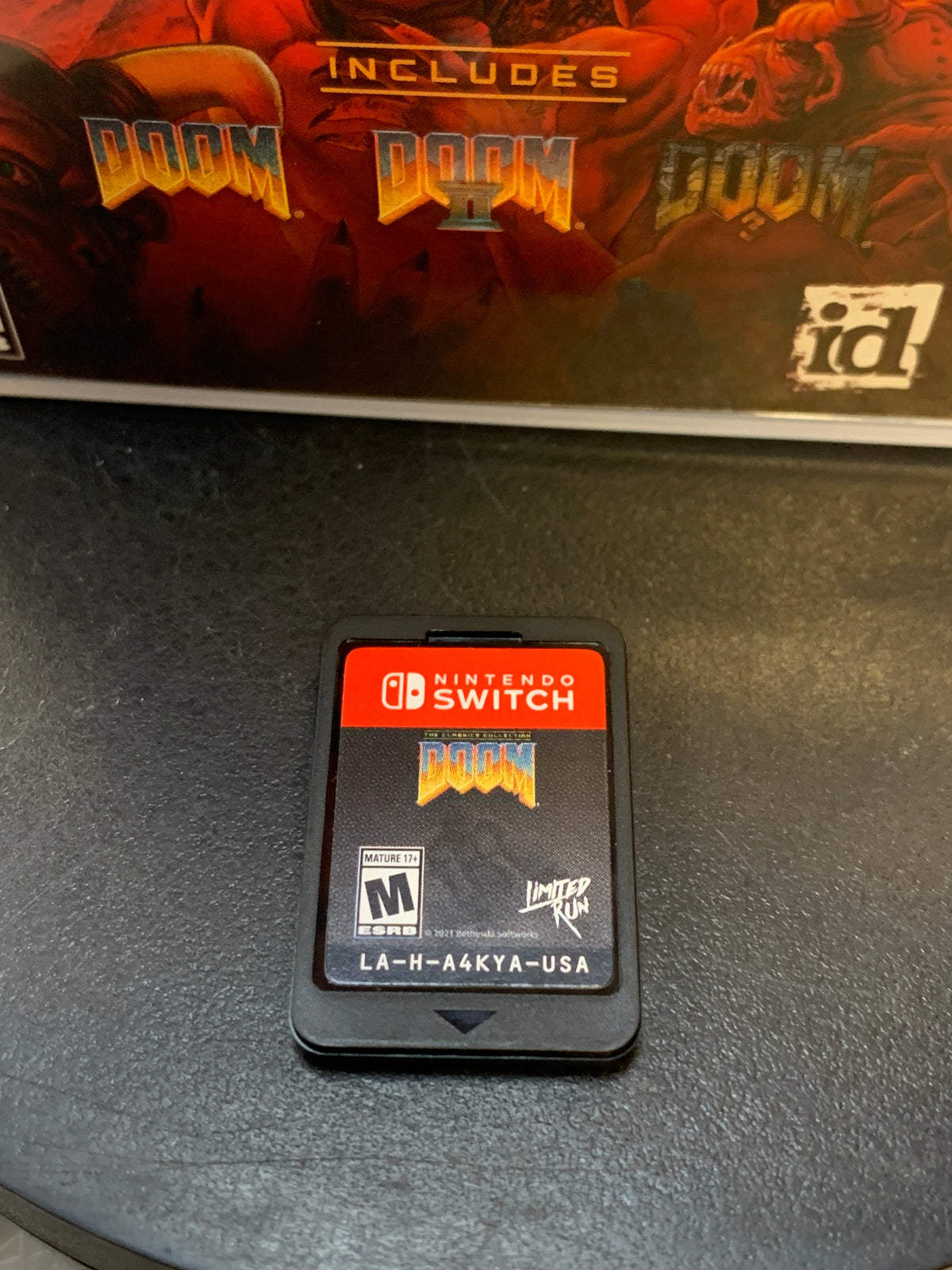 Classic Collection Doom (Nintendo Switch Video Games) ** TESTED** product image 2, provided for visual reference and product