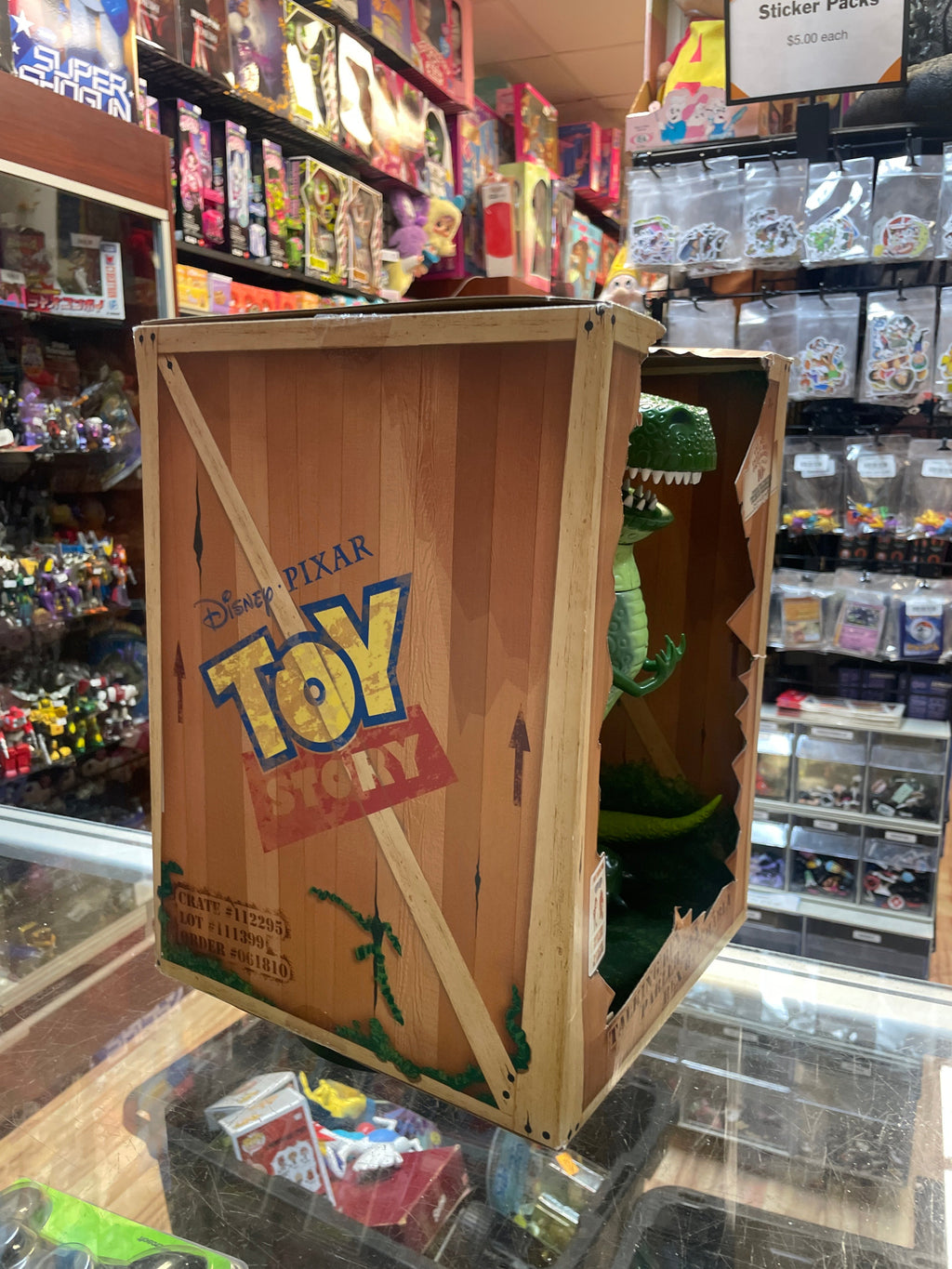 Talking Rex (Disney, Vintage Toy Story) **NEW** product image 2, provided for visual reference and product detail review