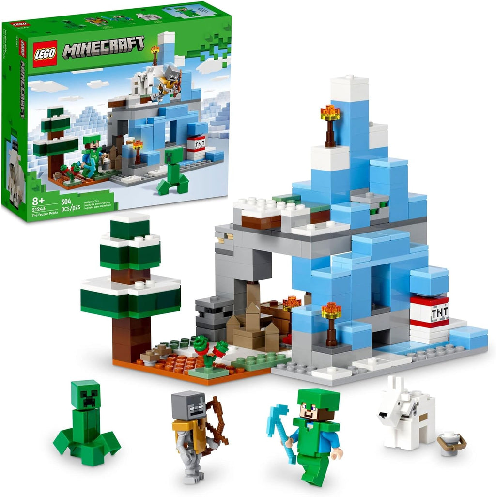 21243 LEGO Minecraft: The Frozen Peaks (Certified Complete) product image 1, provided for visual reference and product