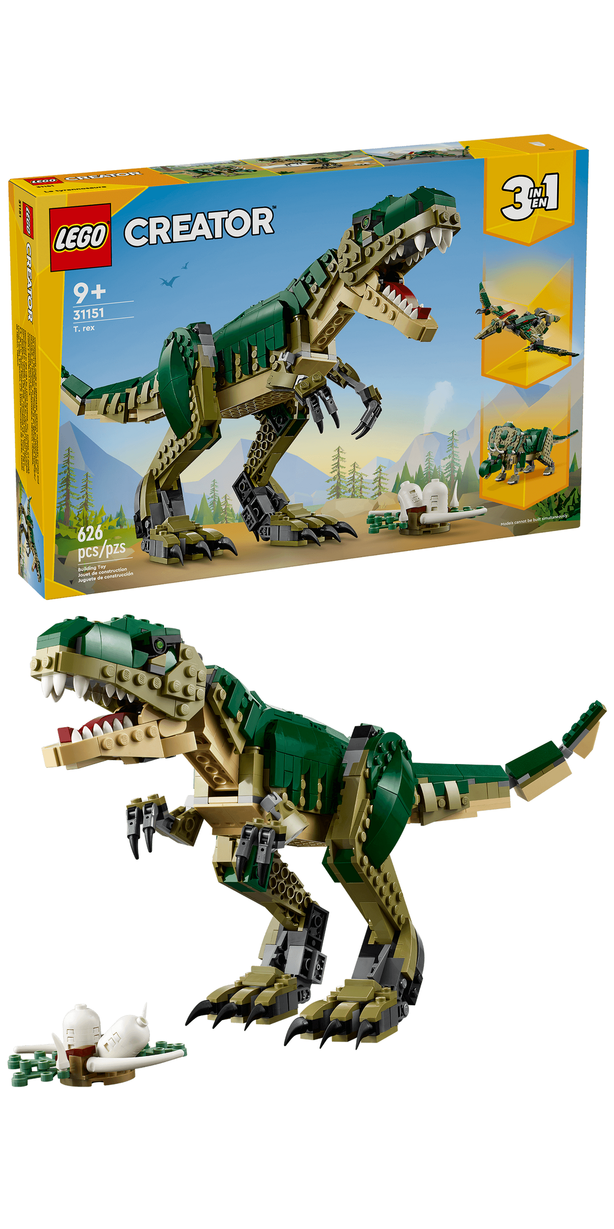 31151 LEGO Creator: T. Rex product image 2, provided for visual reference and product detail review