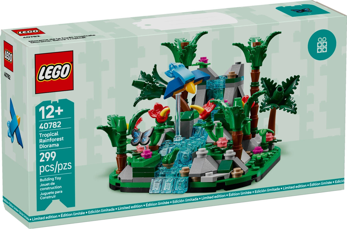 40782 Tropical Rainforest Diorama (Retired) (New Sealed) product image 1, provided for visual reference and product detail