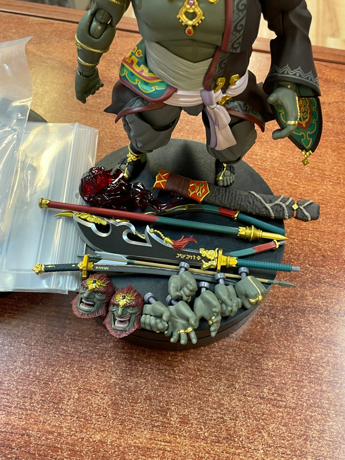 Ganondorf No.632 (Figma Good Smile, Zelda Tears of the Kingdom) COMPLETE product image 7, provided for visual reference and