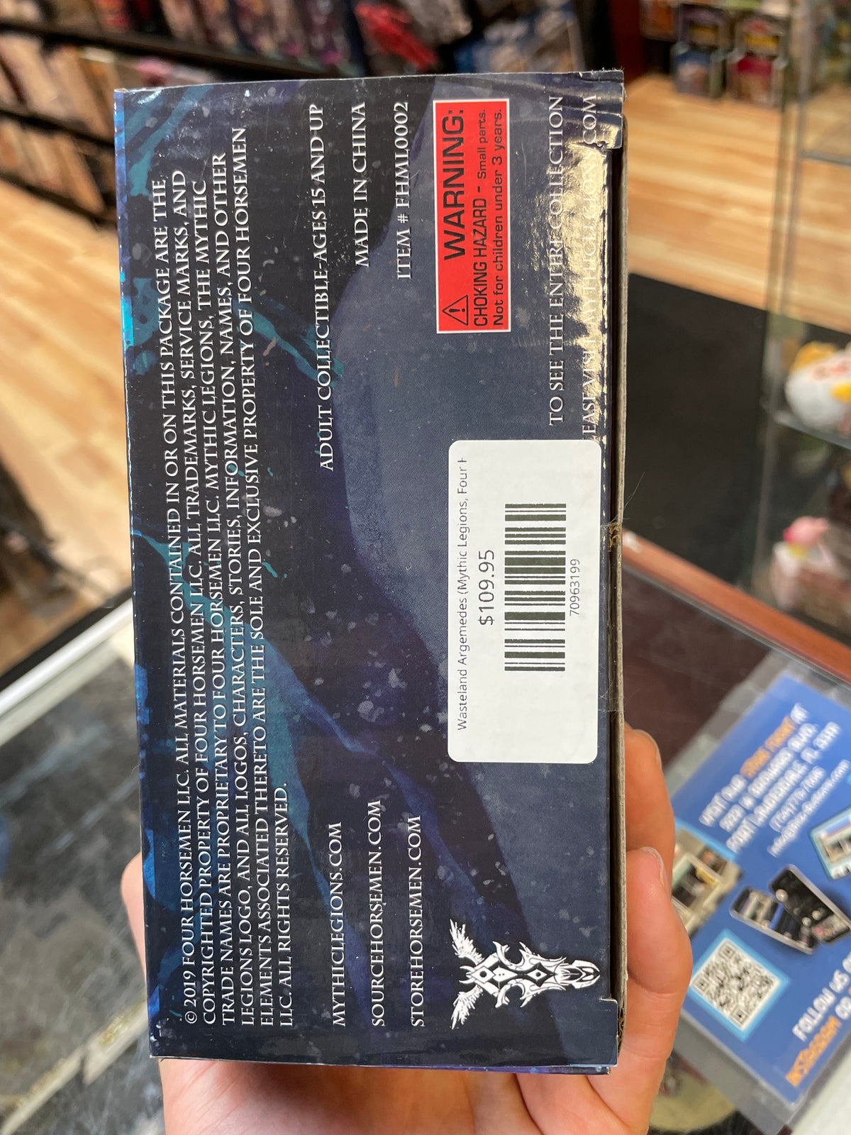 Wasteland Argemedes (Mythic Legions, Four Horsemen) **SEALED** product image 5, provided for visual reference and product