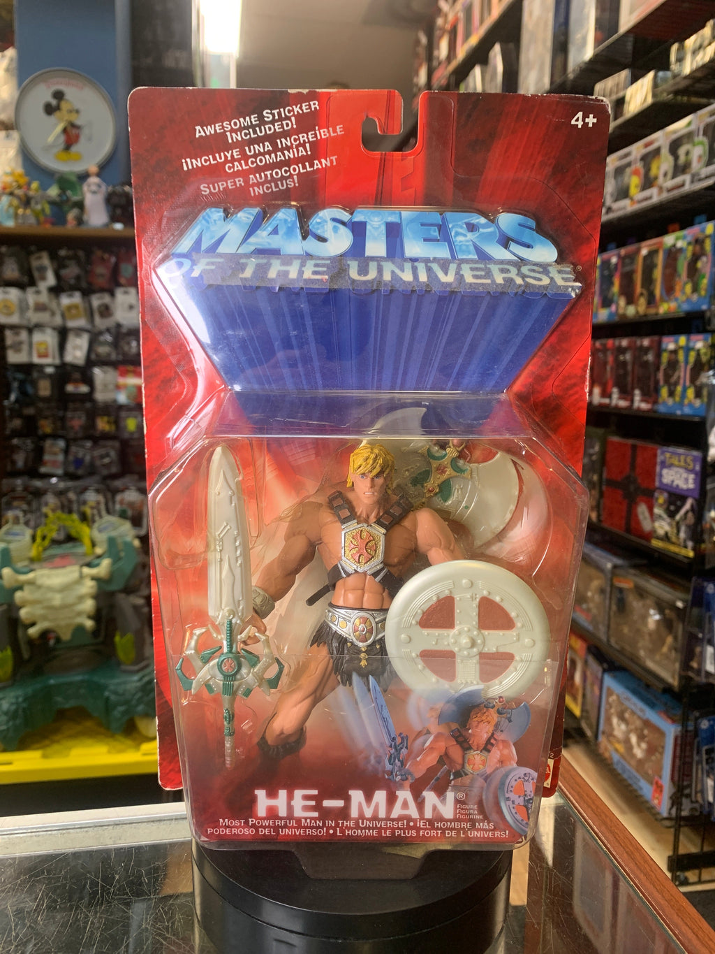 He-Man (MOTU 200X, Mattel) **COMPLETE** product image 1, provided for visual reference and product detail review