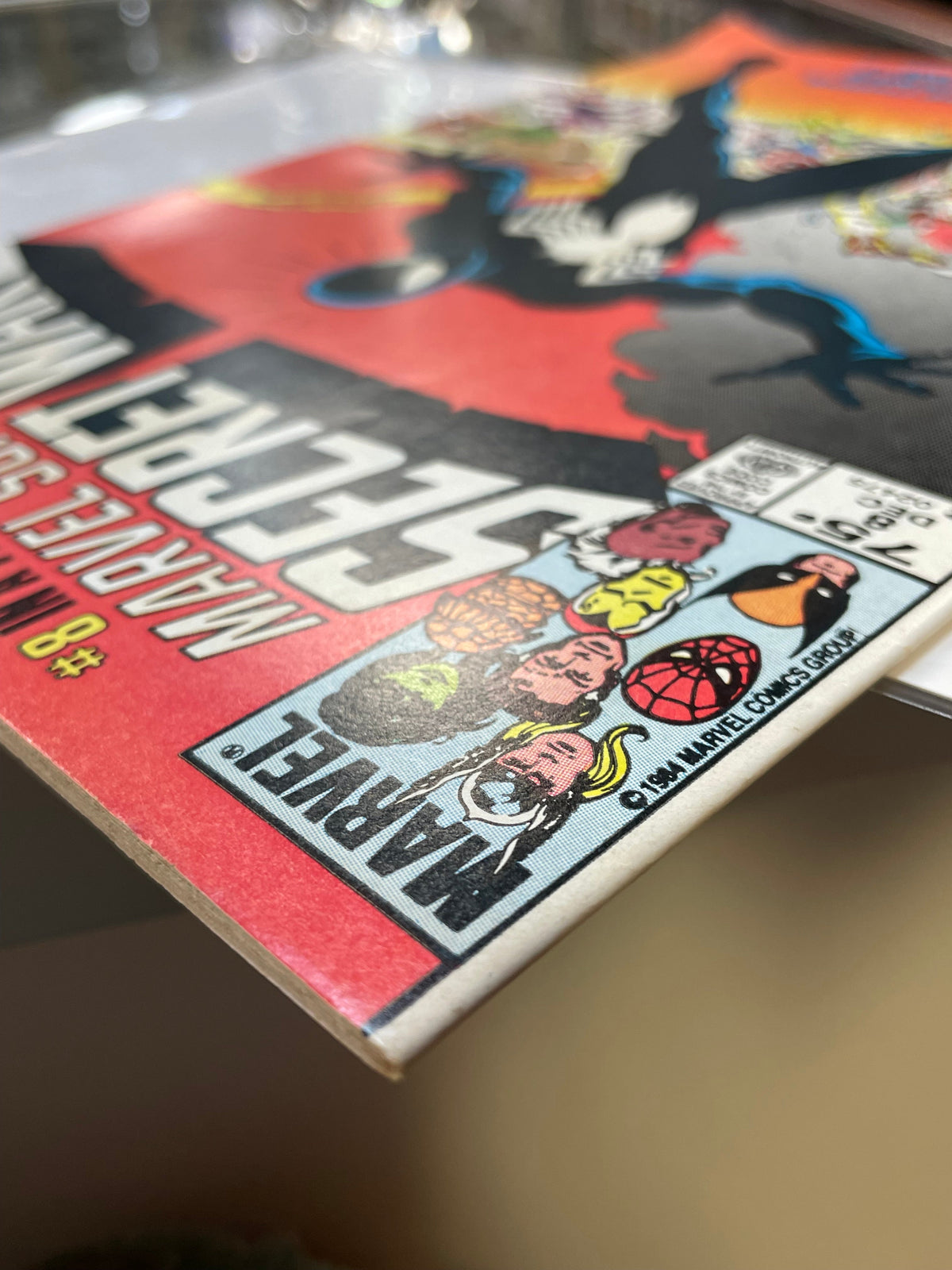 Secret Wars #8 Newsstand -1st Black Symbiote- 0597 (Marvel, Comics) product image 15, provided for visual reference and
