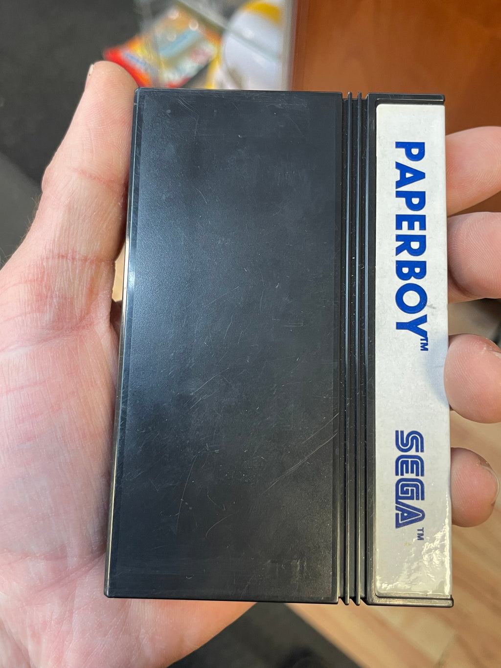 Paperboy UK (SEGA Master System SMS, Video Games) **COMPLETE** product image 4, provided for visual reference and product