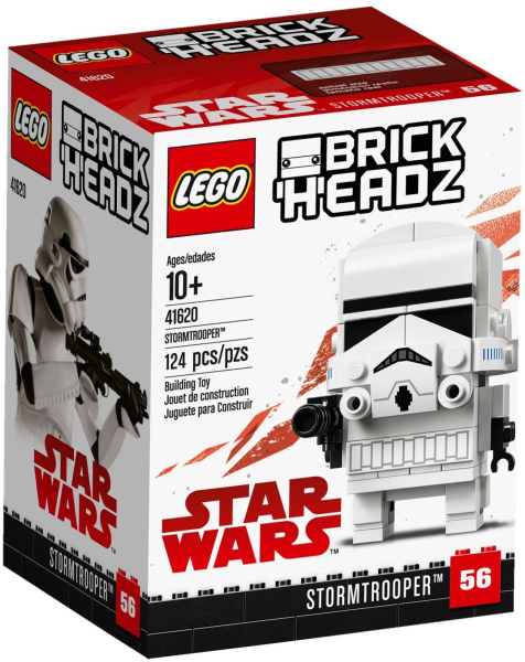 41620 Brickheadz Stormtrooper (Retired) (New Sealed) product image 1, provided for visual reference and product detail review