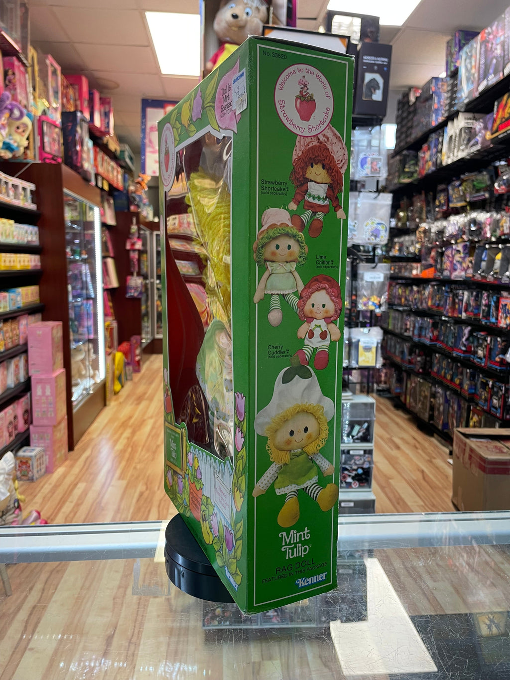 Mint Tulip Rag Doll (Vintage Strawberry Shortcake, Kenner) **SEALED** product image 4, provided for visual reference and