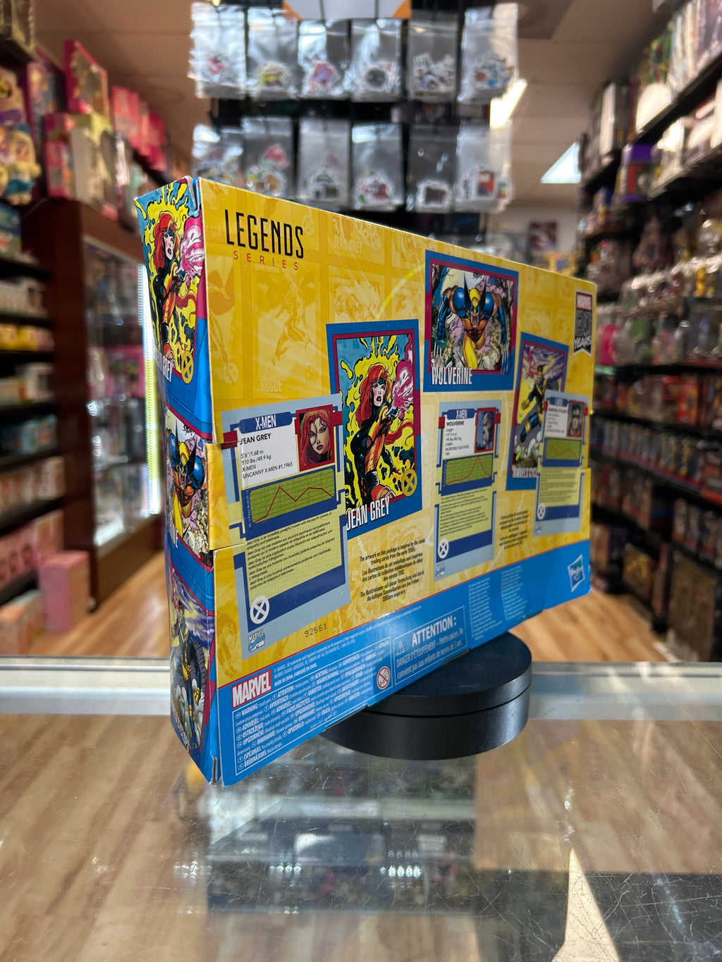 Wolverine Jean Grey & Cyclops -XMEN- (Marvel Legends, Hasbro) *SEALED* product image 5, provided for visual reference and