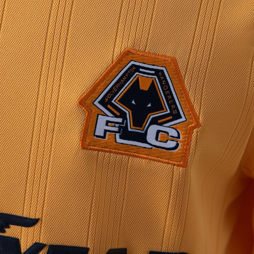 Retro Wolves Home Jersey 1998-99 Long Sleeves Football Kit product image 5