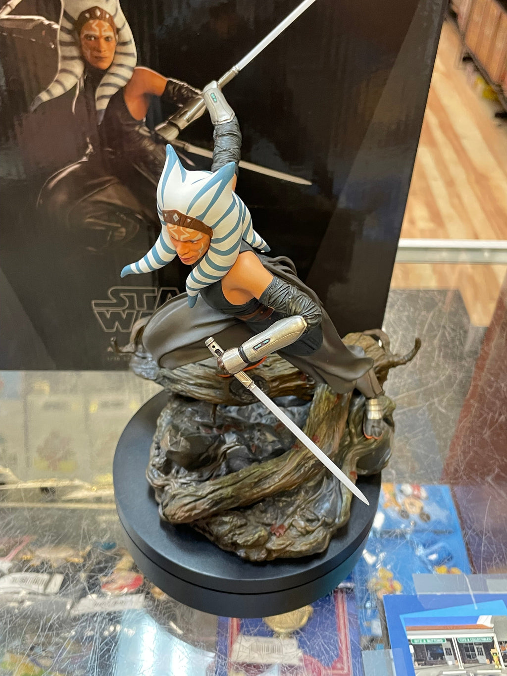 Ahsoka Tano 1/10 Polystone Statue BDS Art Scale (Star Wars, Iron Studios) COMPLETE product image 4, provided for visual
