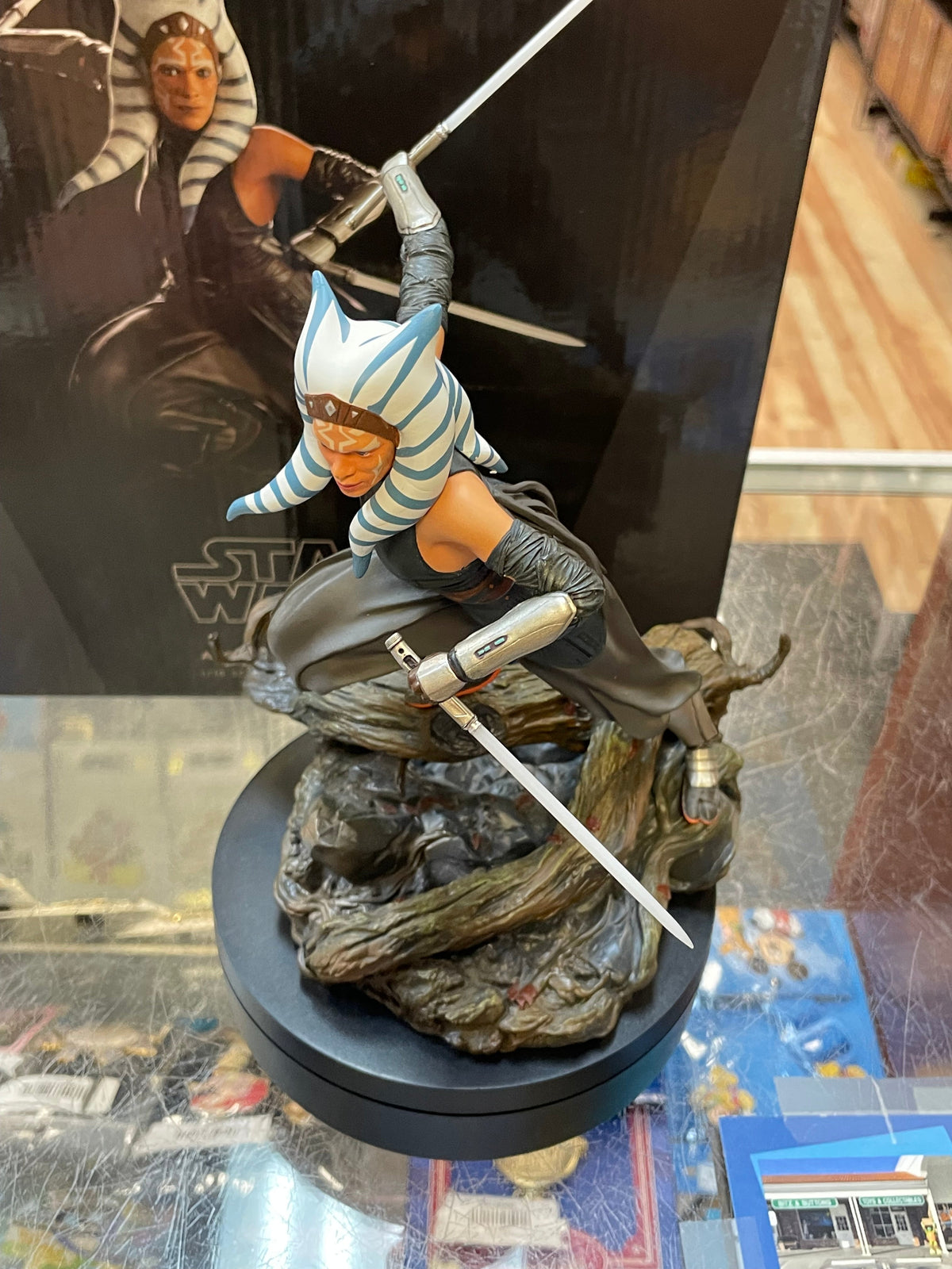Ahsoka Tano 1/10 Polystone Statue BDS Art Scale (Star Wars, Iron Studios) COMPLETE product image 4, provided for visual