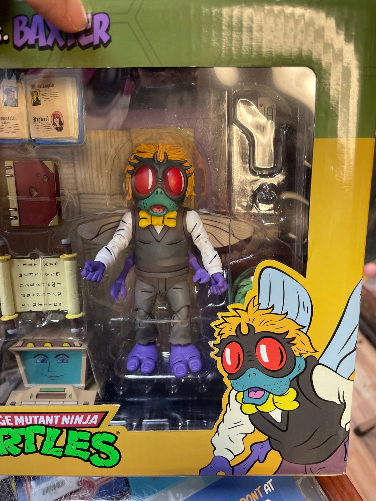 Splinter & Baxter(Teenage Ninja Turtles, TMNT, Neca) SEALED product image 3, provided for visual reference and product