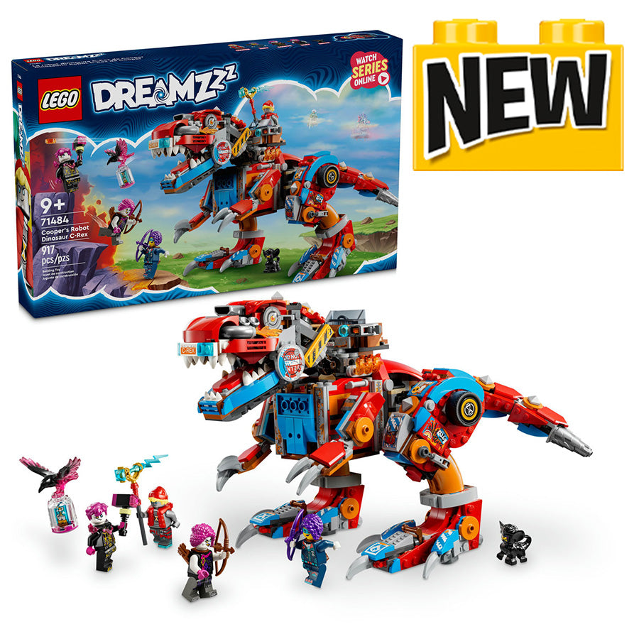 71484 LEGO Dreamzz Cooper's Robot Dinosaur C-Rex product image 1, provided for visual reference and product detail review