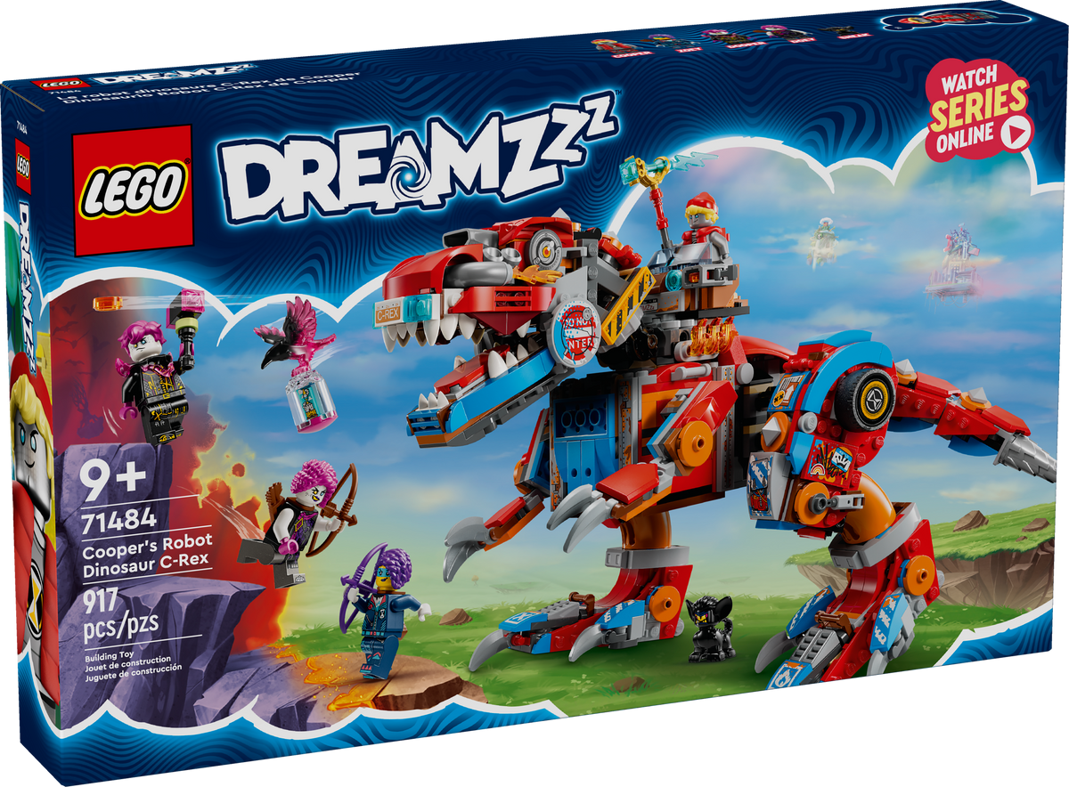71484 LEGO Dreamzz Cooper's Robot Dinosaur C-Rex product image 3, provided for visual reference and product detail review