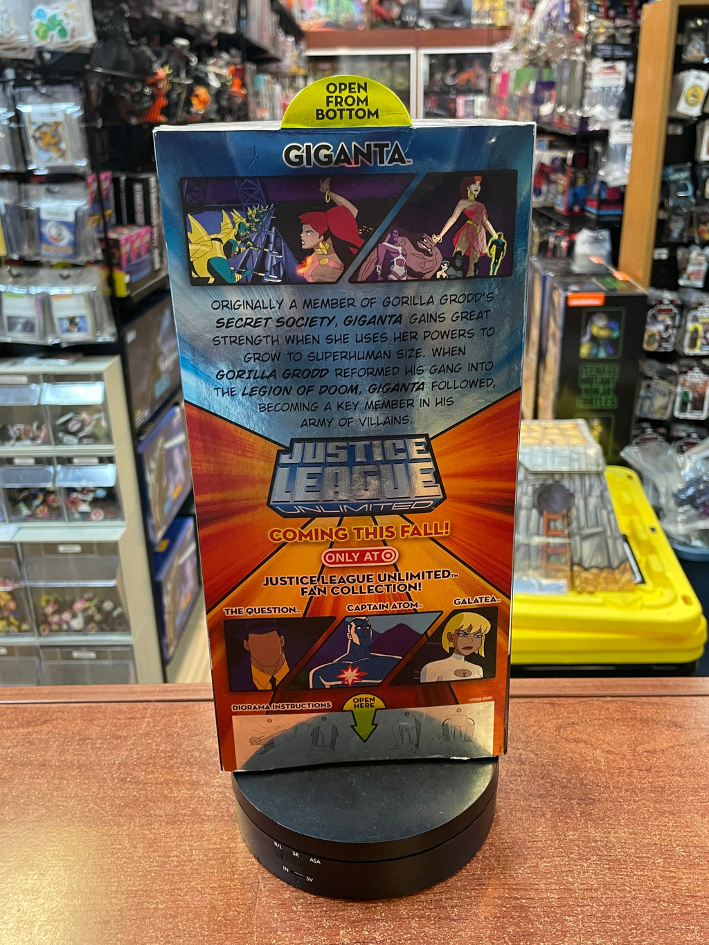 Giganta -Fan Collection- (Justice League Collection, Mattel) SEALED product image 3, provided for visual reference and