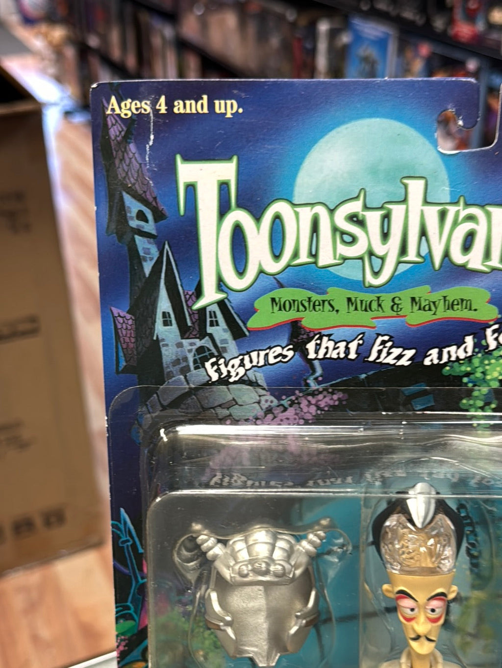 Brain Booster Dr Vic (Vintage Toonsylvania, Toy Island) SEALED product image 2, provided for visual reference and product